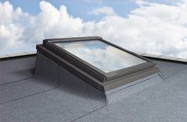 Réhaussé de fenêtre de toit pour toit plat