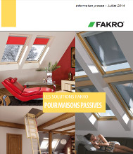 Toutes les solutions Fakro adaptées aux maisons passives